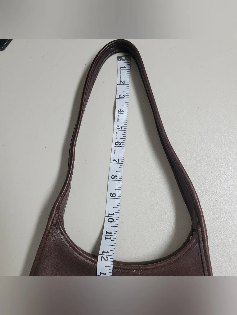 Coach Vintage  Ergo Leather  #9020 In Mahogamy Brown.